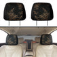 Moon Flowers Headrest Covers (set of 2) for Car