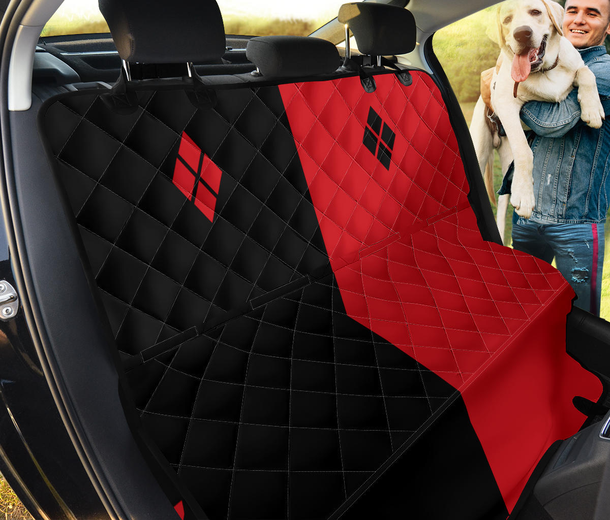 Harley Car Back Seat Cover for Pets  Ms. Quinn Inspired