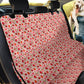 Pink Strawberries Auto Back Seat (Pet Seat) Cover