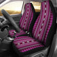 Boho Violet Stripes Car Seat Covers (Set of 2)