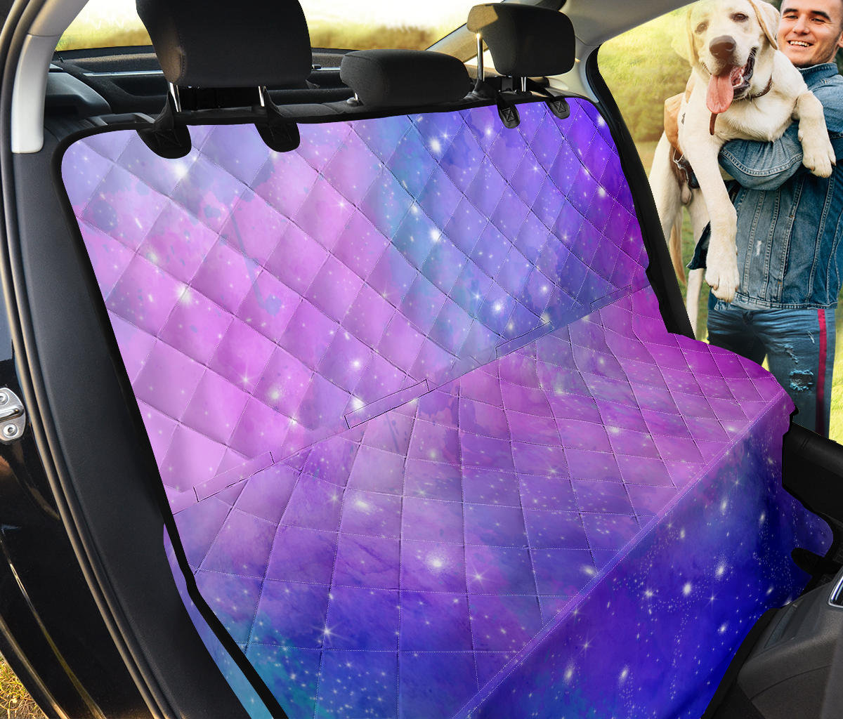 Pastel Galaxy Car Pet Seat Cover Back Seat Auto Protector