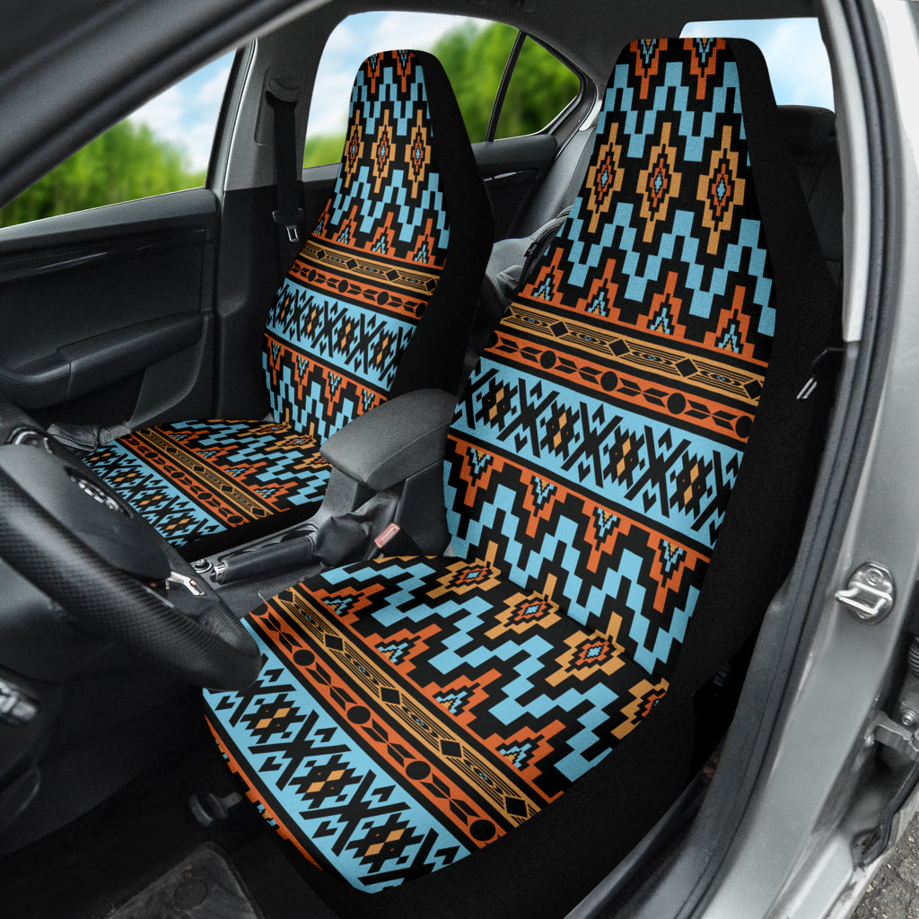 boho tribal pattern seat covers set of 2