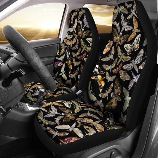 Moths Car Seat Covers (Set of 2) Cottagecore Witchy