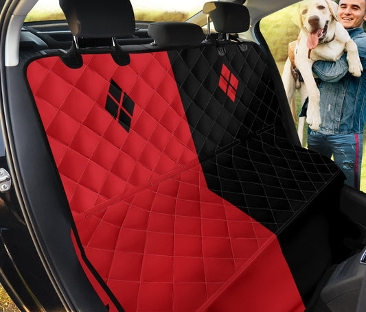 Harley Opposites Auto Pet Seat Cover Car Protector  Ms. Quinn Inspired