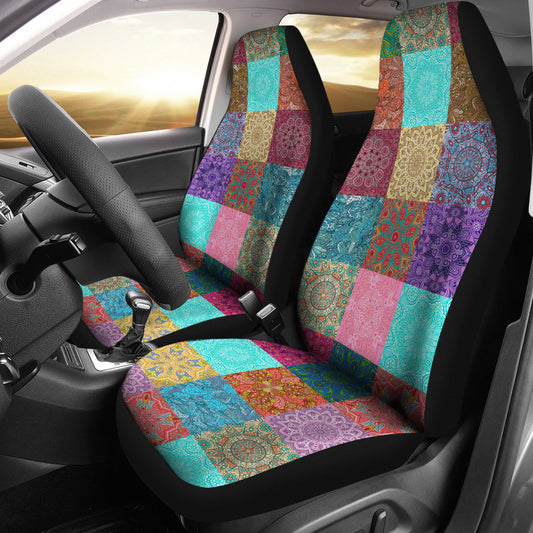 patchwork car seat covers