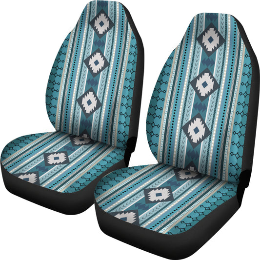 Turquoise Boho Car Seat Covers (Set of 2)