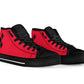 Harley Diamonds Red High Top Shoes (ST)