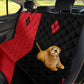Harley Opposites Auto Pet Seat Cover Car Protector  Ms. Quinn Inspired