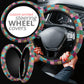 Boho Patchwork Steering Wheel Cover Car Accessories