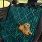 Teal Aztec Car Back Seat Cover Pet Seat Cover