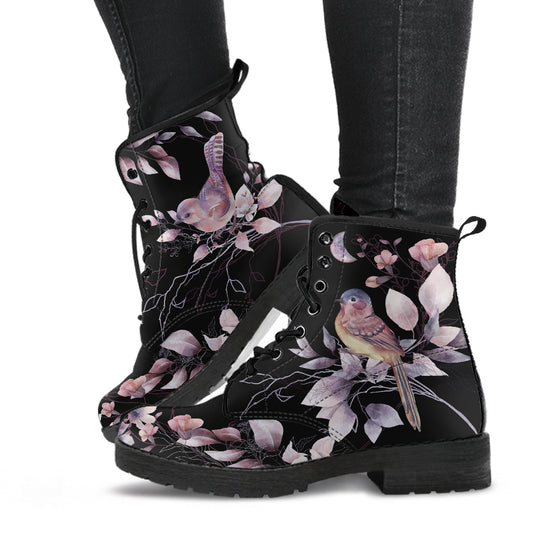 bird lover ankle boots