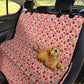 Pink Strawberries Auto Back Seat (Pet Seat) Cover