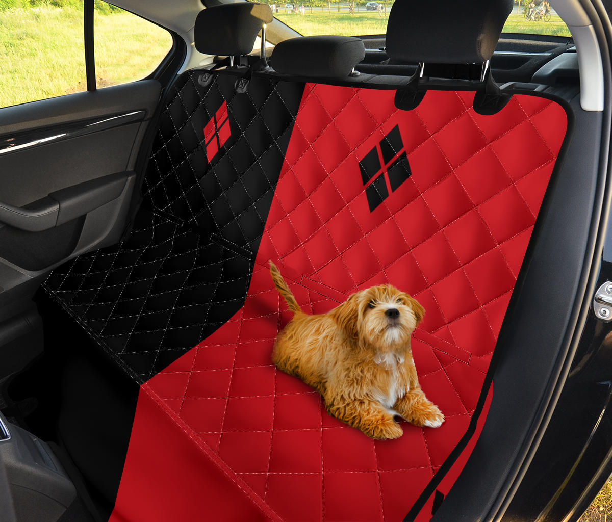 Harley Car Back Seat Cover for Pets  Ms. Quinn Inspired