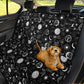Black White Celestial 13 Car Pet Seat Cover
