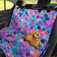 Mermaid Scales Colorful (Large) Car Pet Seat Cover | Auto Back Seat Protector