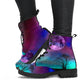 Northern Lights Vegan Boots Turquoise Purple