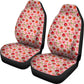 Pink Strawberries Pattern Car Seat Covers (Set of 2)