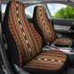 Boho Rust Stripes Car Seat Covers (Set of 2)