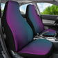 Ombre Teal Purple Car Seat Covers