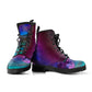 Northern Lights Vegan Boots Turquoise Purple