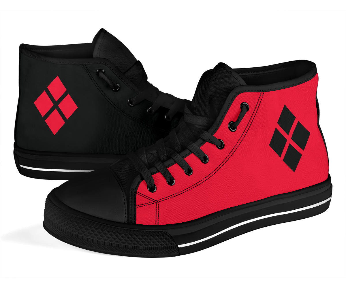 Harley Opposites High Top Shoes  Ms. Quinn Inspired