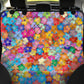 Colorful Watercolor Flowers Pet Seat Cover