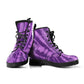 Purple Tie Dye Vegan Boots