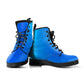 Blue Ombre Vegan Boots Mens Womens