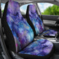 Purple Watercolor Artistic Ink Car Seat Covers