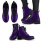 Purple Vegan Boots Mens Womens