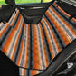 Orange Serape Mexican Blanket Pattern Car Pet Seat Cover