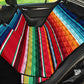 Colorful Serape Car Pet Seat Cover Auto Back Seat Protector