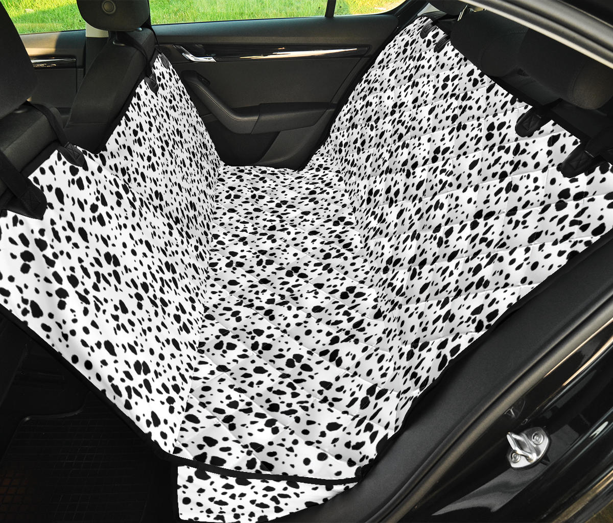 Dalmatian Spots Pet Seat Cover for Car