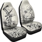 Vintage Alice & Mad Hatter Car Seat Covers (Set of 2)
