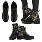 Black & Gray Alice in Wonderland Ankle Boots