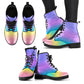 Pastel Rainbow Vegan Boots