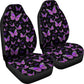Purple Butterflies Car Seat Covers