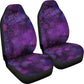 Purple Bokeh Car Seat Covers