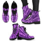 Purple Tie Dye Vegan Boots