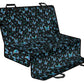 Small Blue Butterflies Car Pet Seat Cover Bench Seat Protector