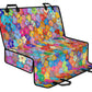 Colorful Watercolor Flowers Pet Seat Cover